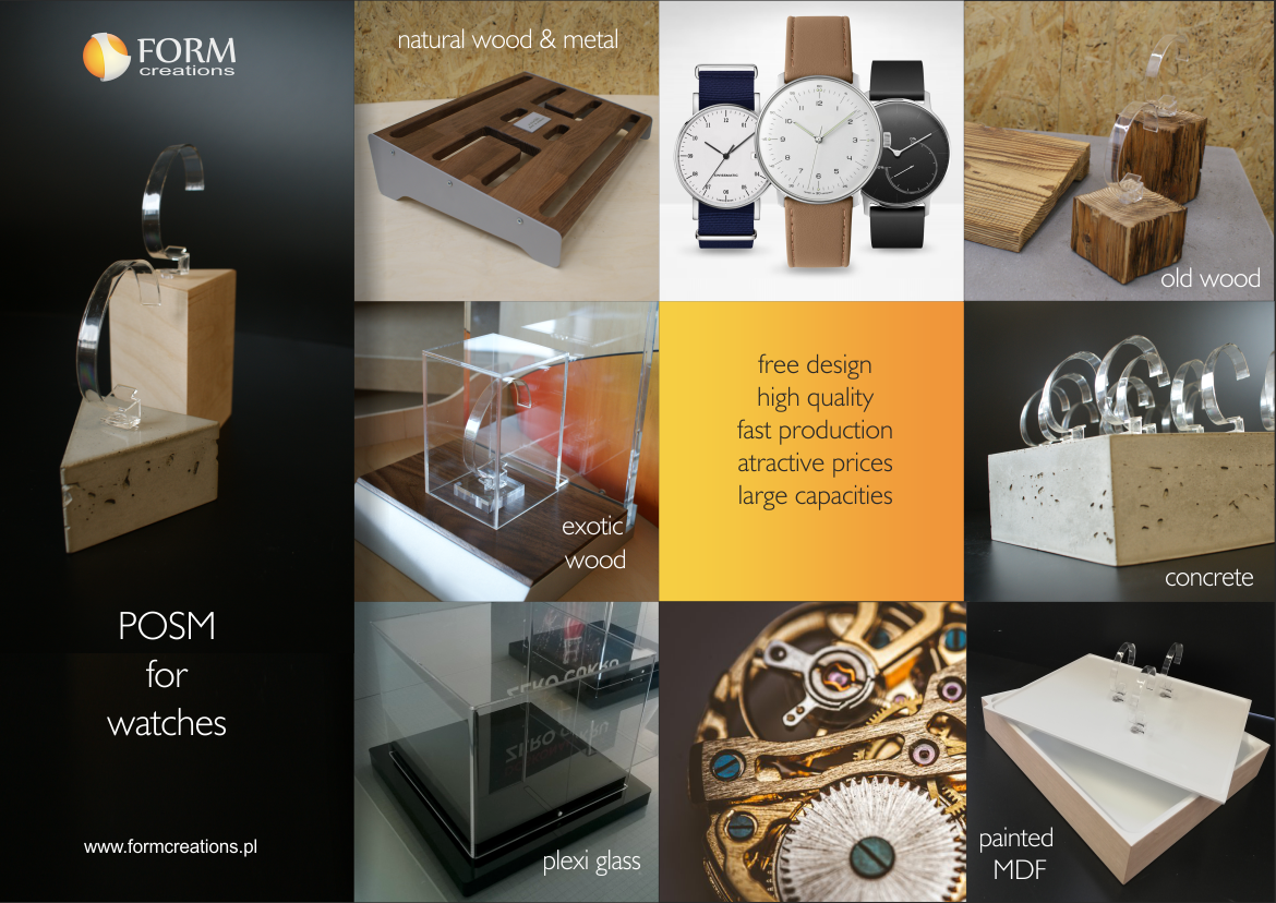 POSM for watches Offer